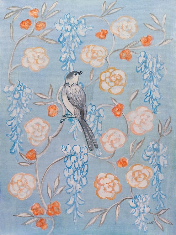Picture of HEIRLOOM CHINOISERIE BIRD I