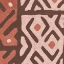 Picture of KUBA CLOTH I SQUARE I BLUSH