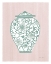 Picture of CHINOISERIE III GREEN WATERCOLOR LIGHT