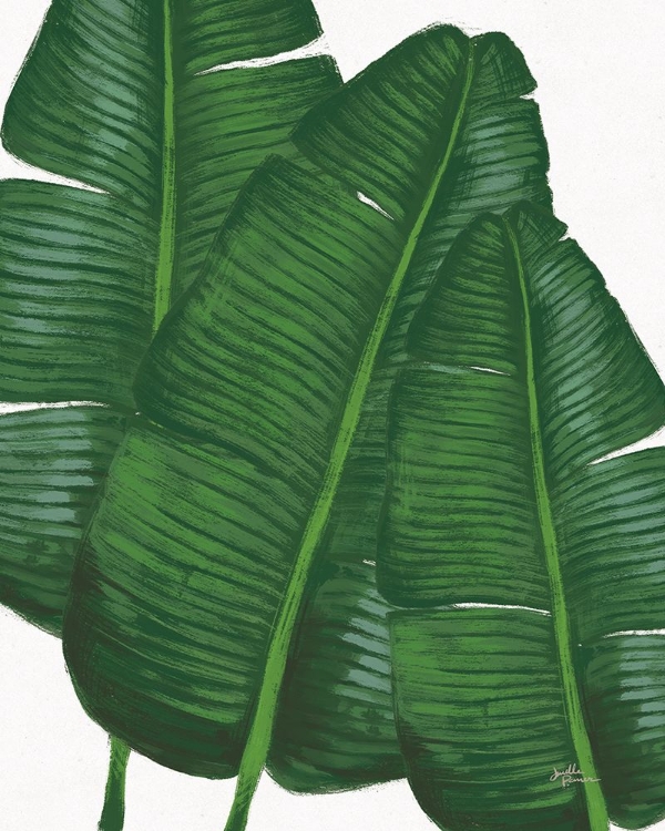 Picture of EMERALD BANANA LEAVES II