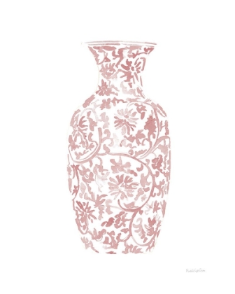 Picture of PINK CHINOISERIE VASE II