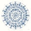 Picture of CIRCLE OF LIFE I INDIGO