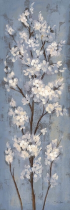 Picture of ALMOND BRANCH II ON SLATE BLUE