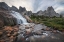 Picture of CIRQUE OF THE TOWERS WATERFALL