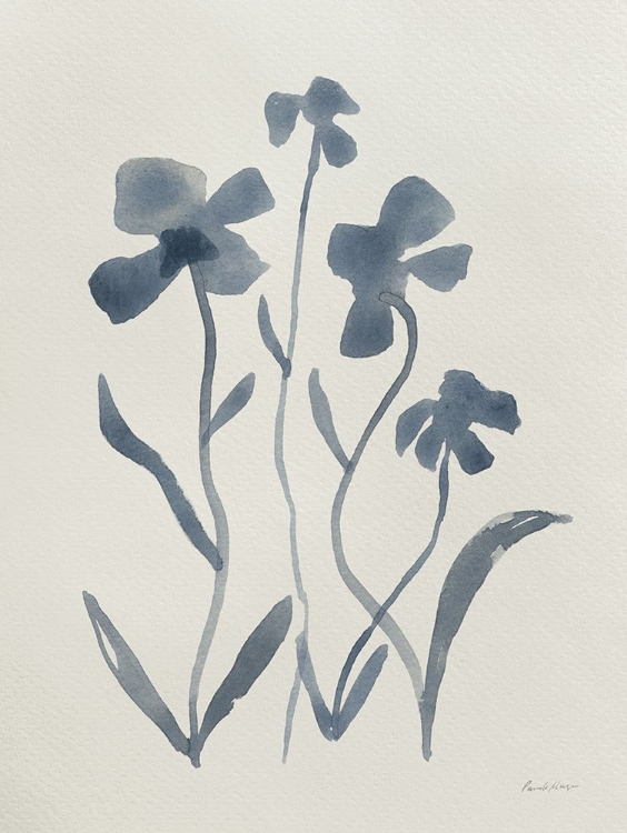 Picture of BLUE FLORALS II