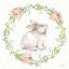 Picture of BLOOMING BUNNIES I