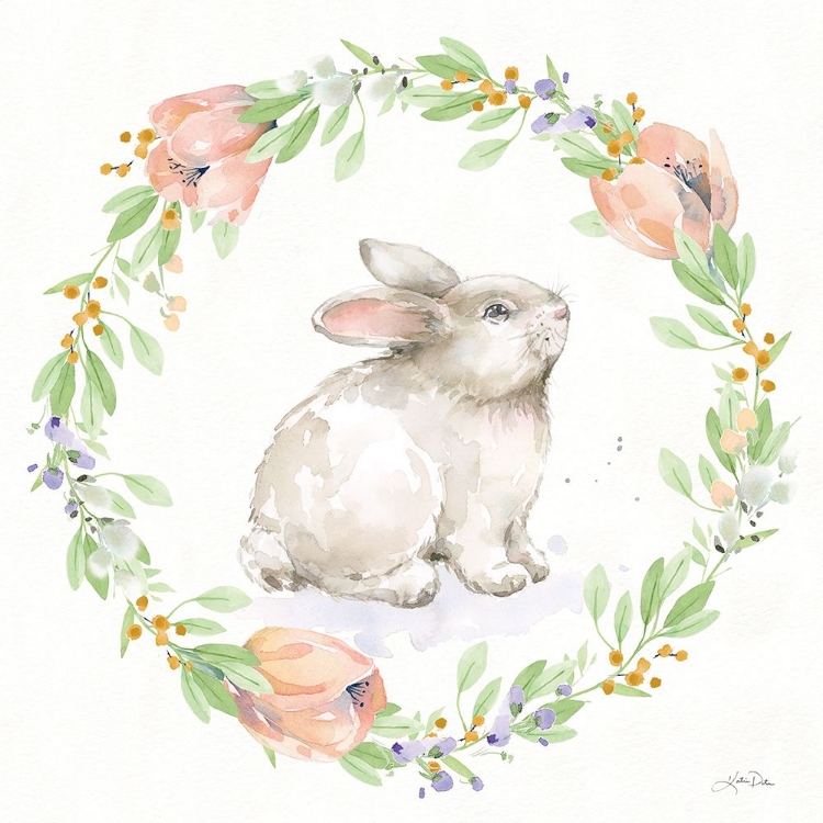 Picture of BLOOMING BUNNIES I