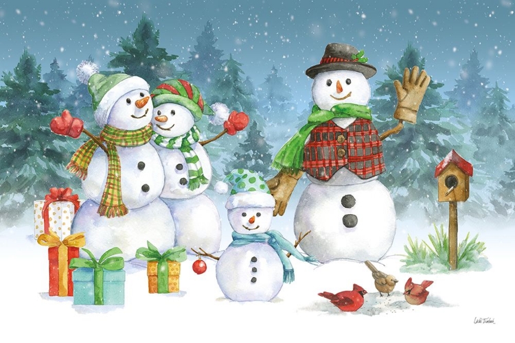 Picture of SNOWMAN FAMILY I