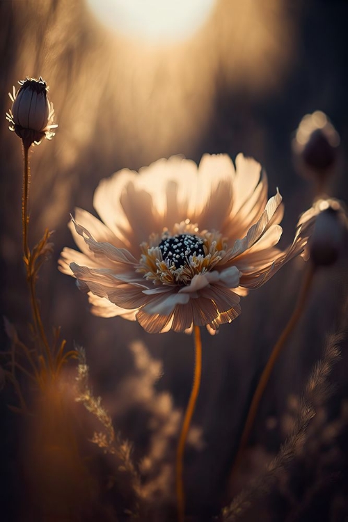 Picture of FLOWER IN MORNING SUN