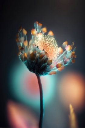 Picture of COLORFUL GLOWING FLOWER