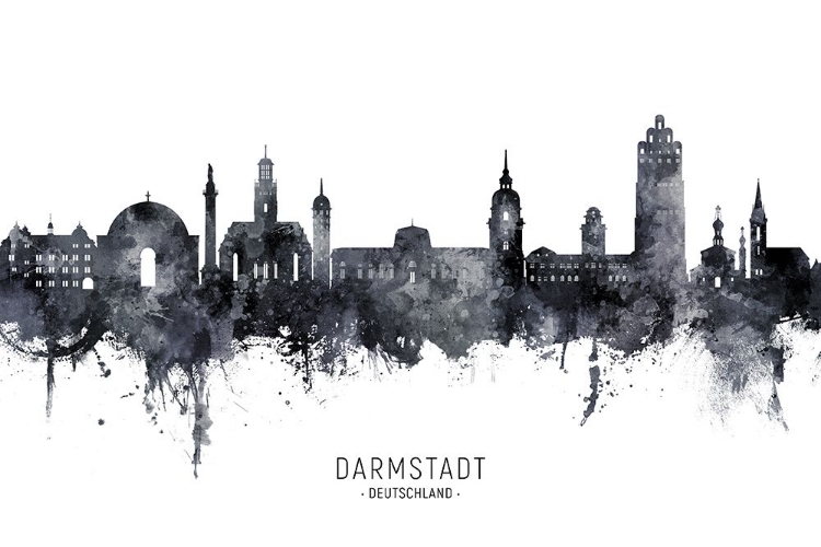 Picture of DARMSTADT GERMANY SKYLINE