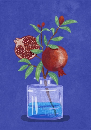 Picture of POMEGRANATE IN VASE