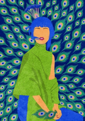 Picture of PEACOCK WOMAN