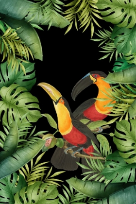 Picture of JUNGLE WITH TOUCANS