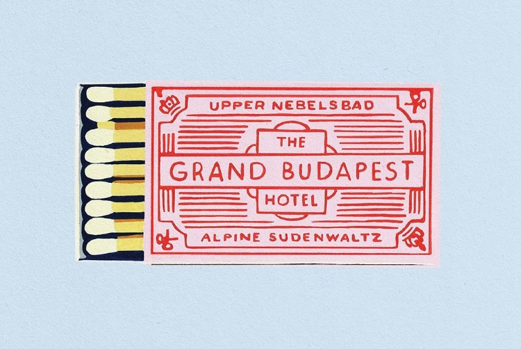 Picture of THE GRAND BUDAPEST HOTEL POSTER