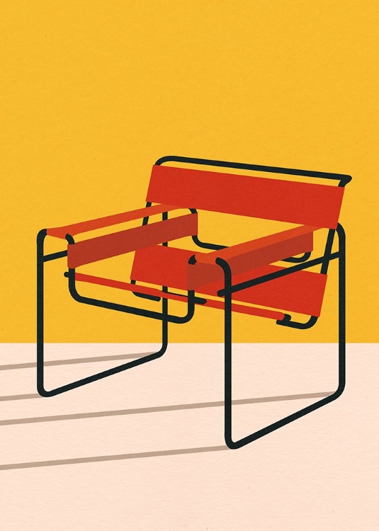 Picture of WASSILY CHAIR MARCEL BREUER