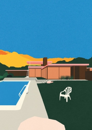 Picture of KAUFMANN DESERT HOUSE POOLSIDE