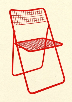 Picture of TED NET CHAIR RED