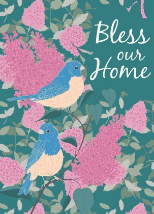Picture of BLUE BIRDS BLESS OUR HOME