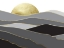 Picture of LANDSCAPE IN BLACK AND GOLD 2
