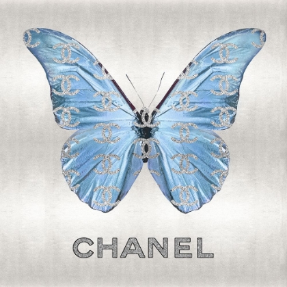 Picture of FASHION BUTTERFLY BLUE I