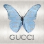 Picture of FASHION BUTTERFLY BLUE III