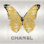 Picture of FASHION BUTTERFLY GOLD I