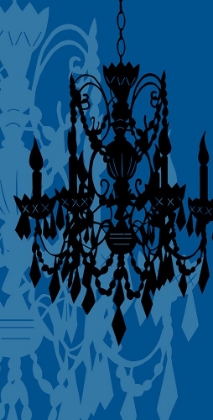 Picture of CHANDELIER 3 BLUE