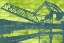 Picture of BALLARD TRAIN TRESTLE - BLUE AND GREEN