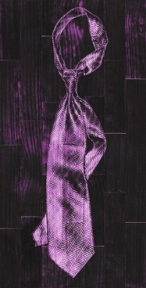 Picture of SINGLE MANS TIE 4 - PURPLE