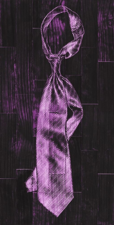 Picture of SINGLE MANS TIE 4 - PURPLE