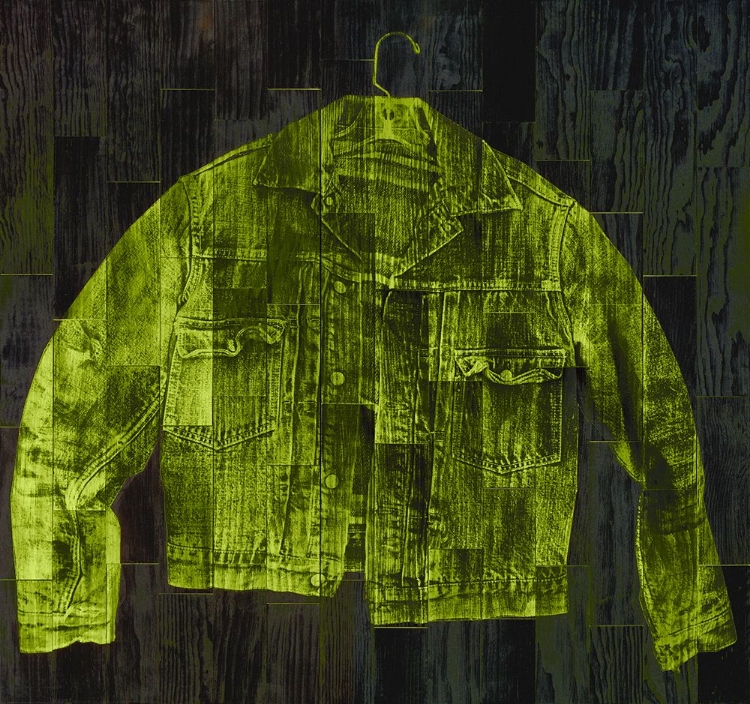 Picture of JEAN JACKET - GREEN