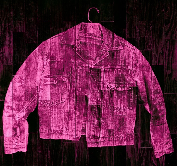 Picture of JEAN JACKET - PINK