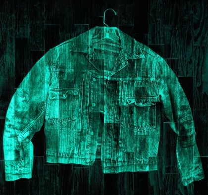 Picture of JEAN JACKET - GREEN