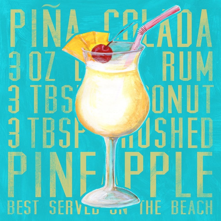 Picture of PINA COLADA (SQUARE)