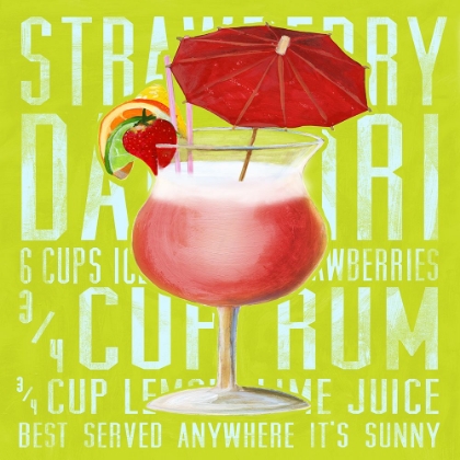 Picture of STRAWBERRY DAIQUIRI (SQUARE)