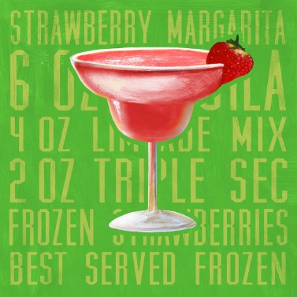 Picture of STRAWBERRY MARGARITA (SQUARE)