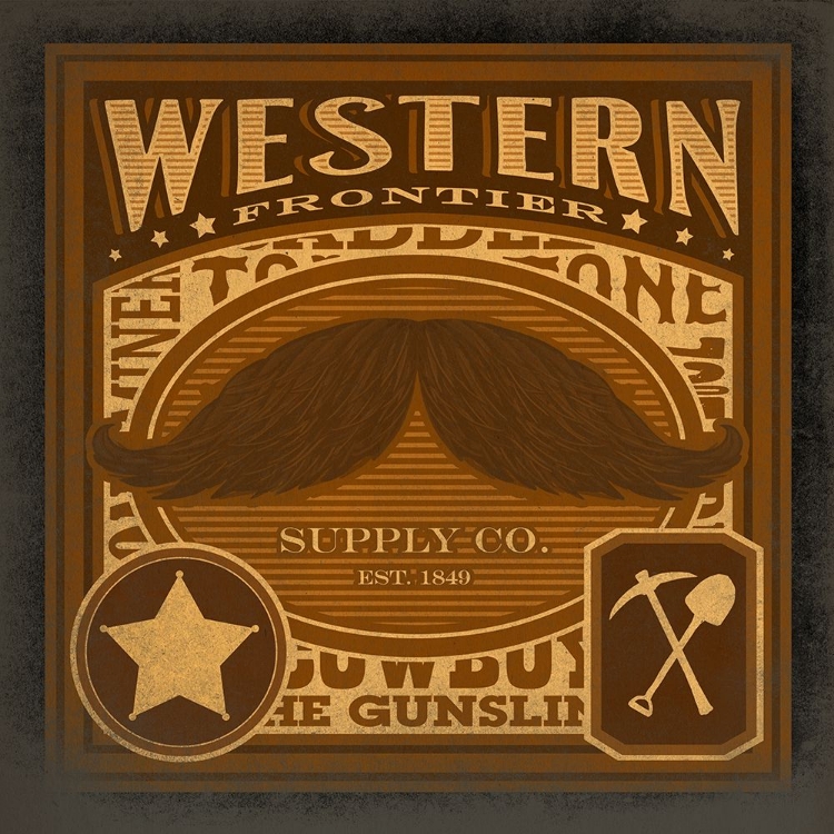Picture of MUSTACHE WESTERN