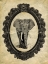 Picture of FRAMED ELEPHANT