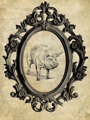 Picture of FRAMED PIG