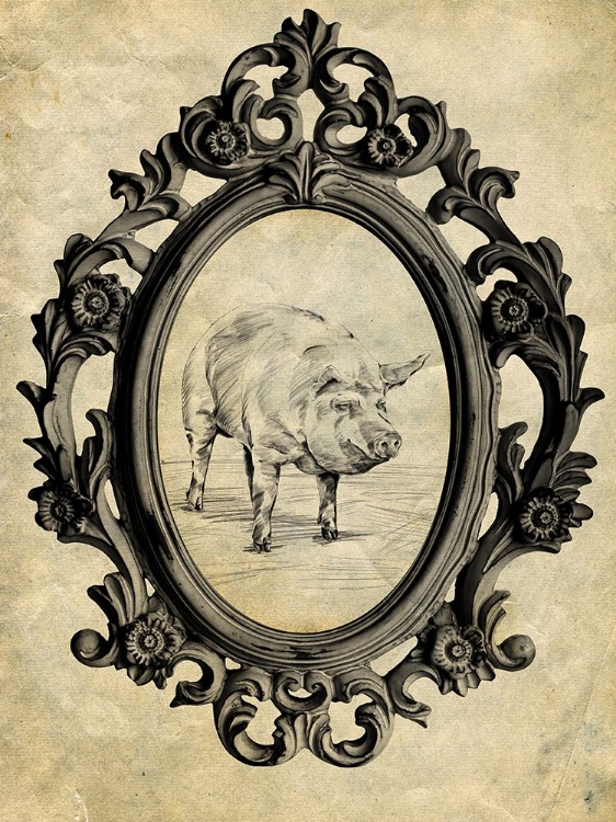 Picture of FRAMED PIG