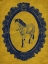 Picture of FRAMED PAINT HORSE IN YELLOW