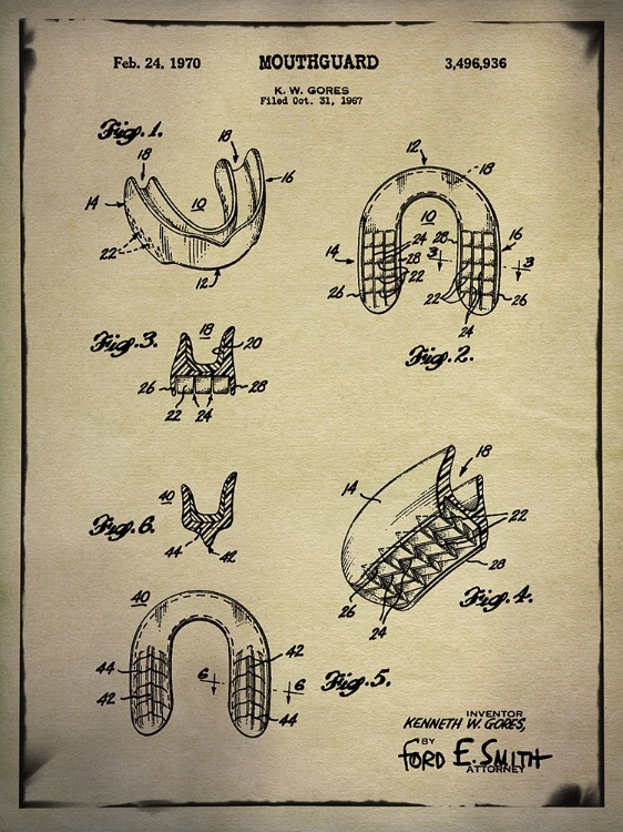 Picture of MOUTHGUARD PATENT BUFF