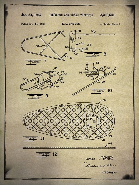 Picture of SNOWSHOE PATENT BUFF