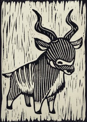 Picture of KUDU LINOCUT