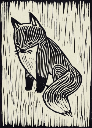 Picture of FOX LINOCUT