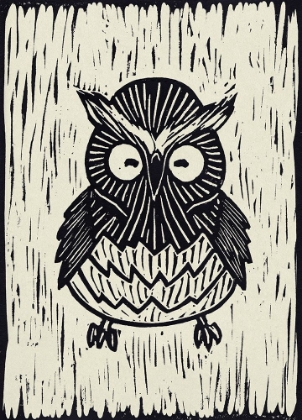 Picture of OWL LINOCUT
