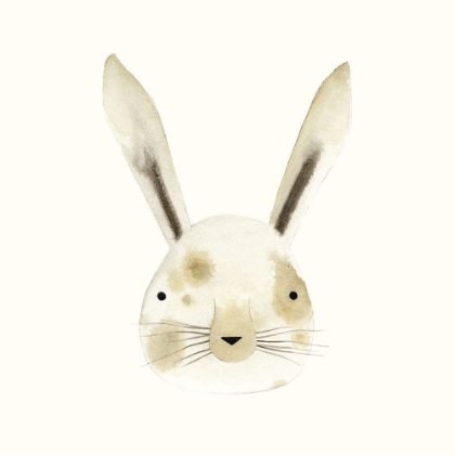 Picture of RABBIT WATERCOLOR FACE