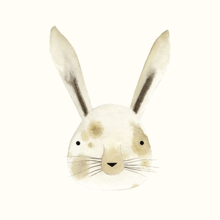 Picture of RABBIT WATERCOLOR FACE