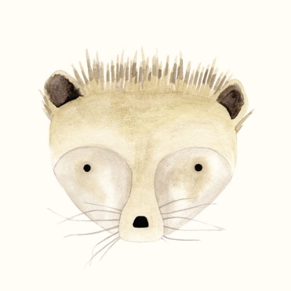 Picture of HEDGEHOG WATERCOLOR FACE